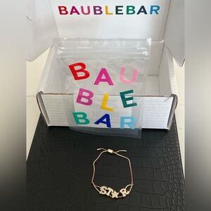 Baublebar Pave’ Bubble Slider STAR Women’s Bracelet